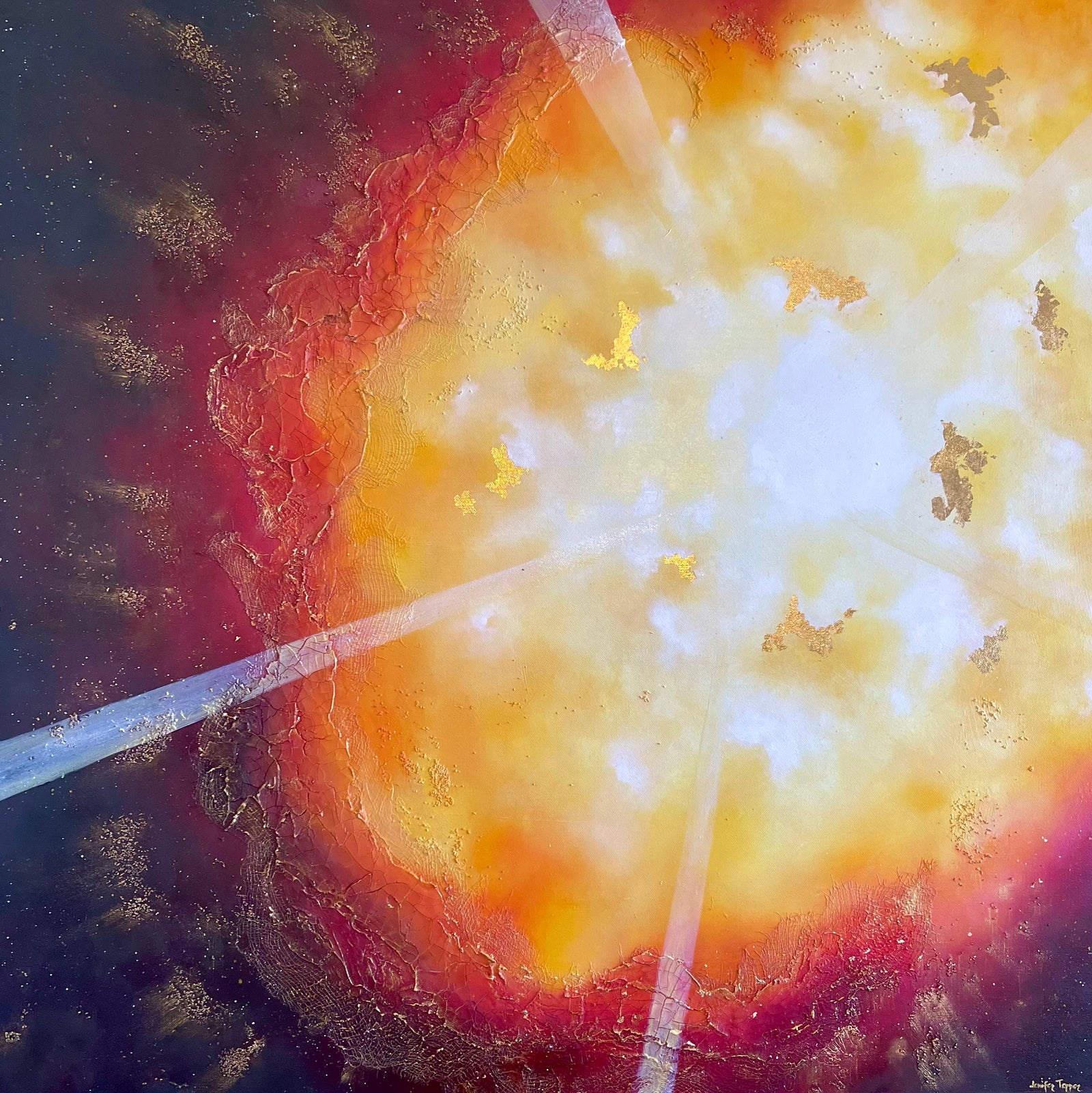 Burn Your Limitations, 36x36